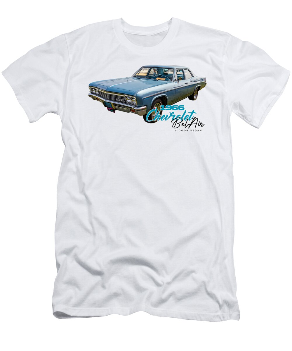 1 1966 Chevrolet Belair 4 Door Sedan Gestalt Imagery T-Shirt