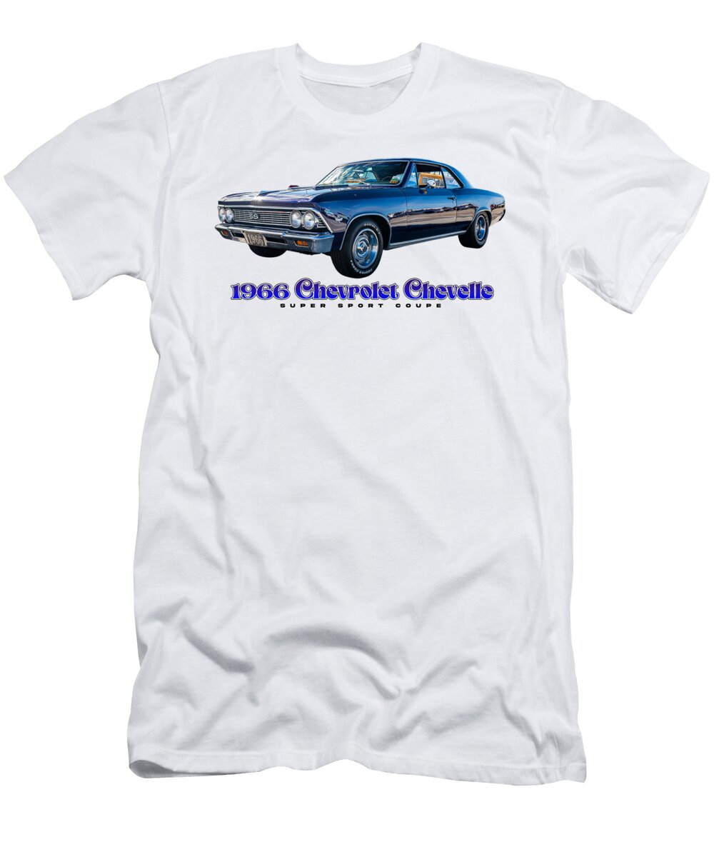 1 1966 Chevrolet Chevelle Ss Coupe Gestalt Imagery T-Shirt