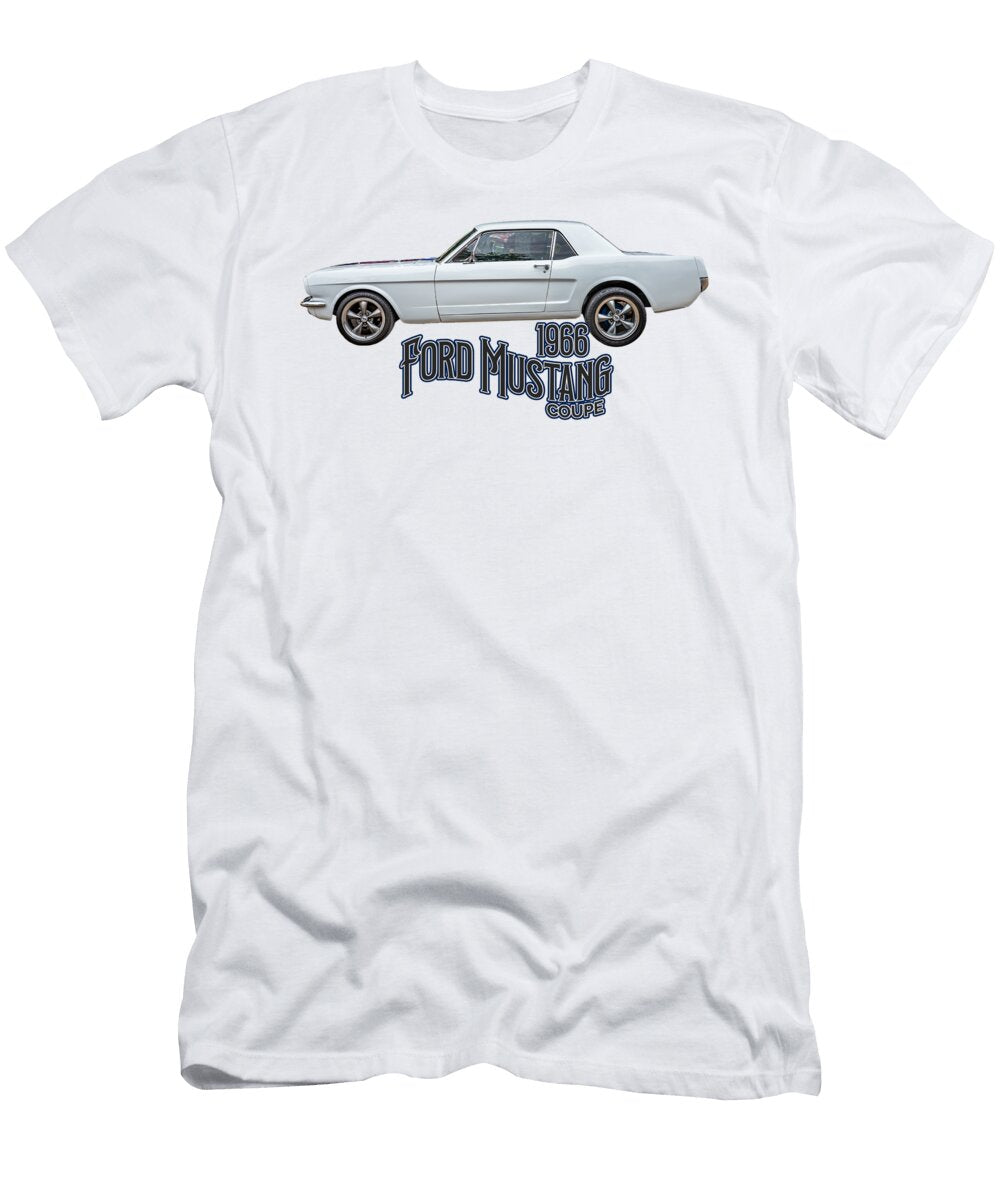 1 1966 Ford Mustang Coupe Gestalt Imagery T-Shirt