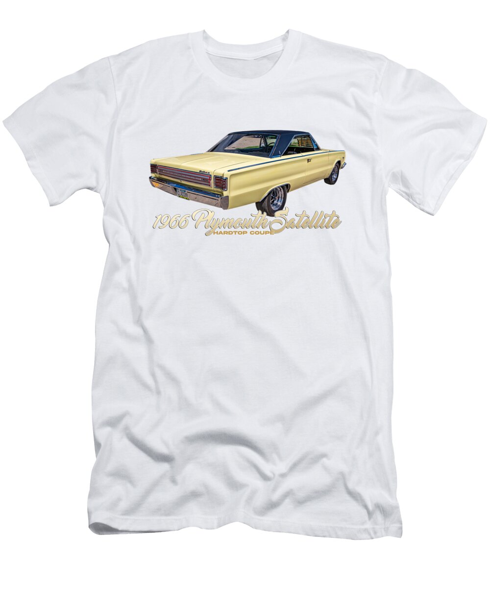 1 1966 Plymouth Satellite Hardtop Coupe Gestalt Imagery T-Shirt