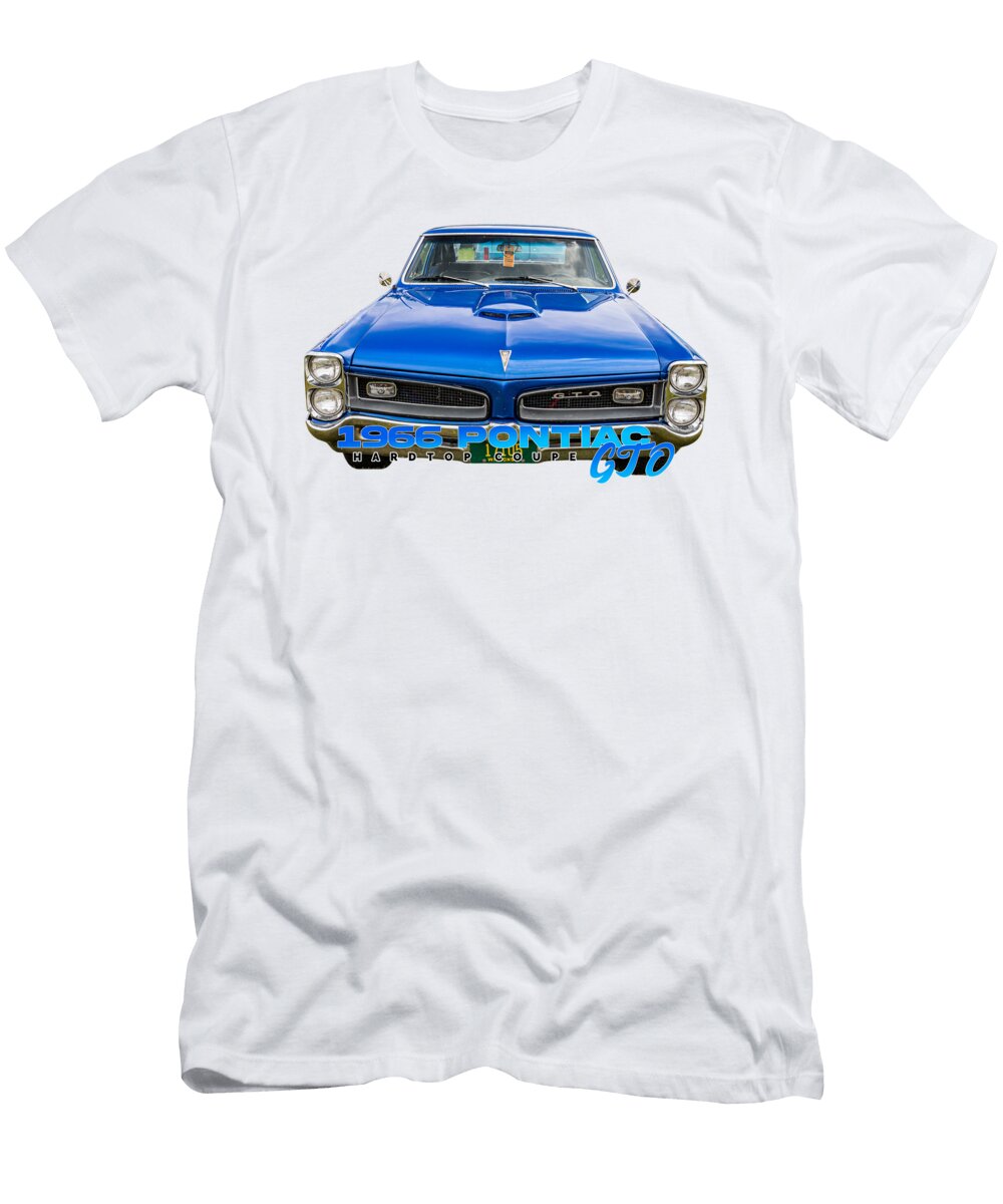 1 1966 Pontiac Gto Hardtop Coupe Gestalt Imagery T-Shirt