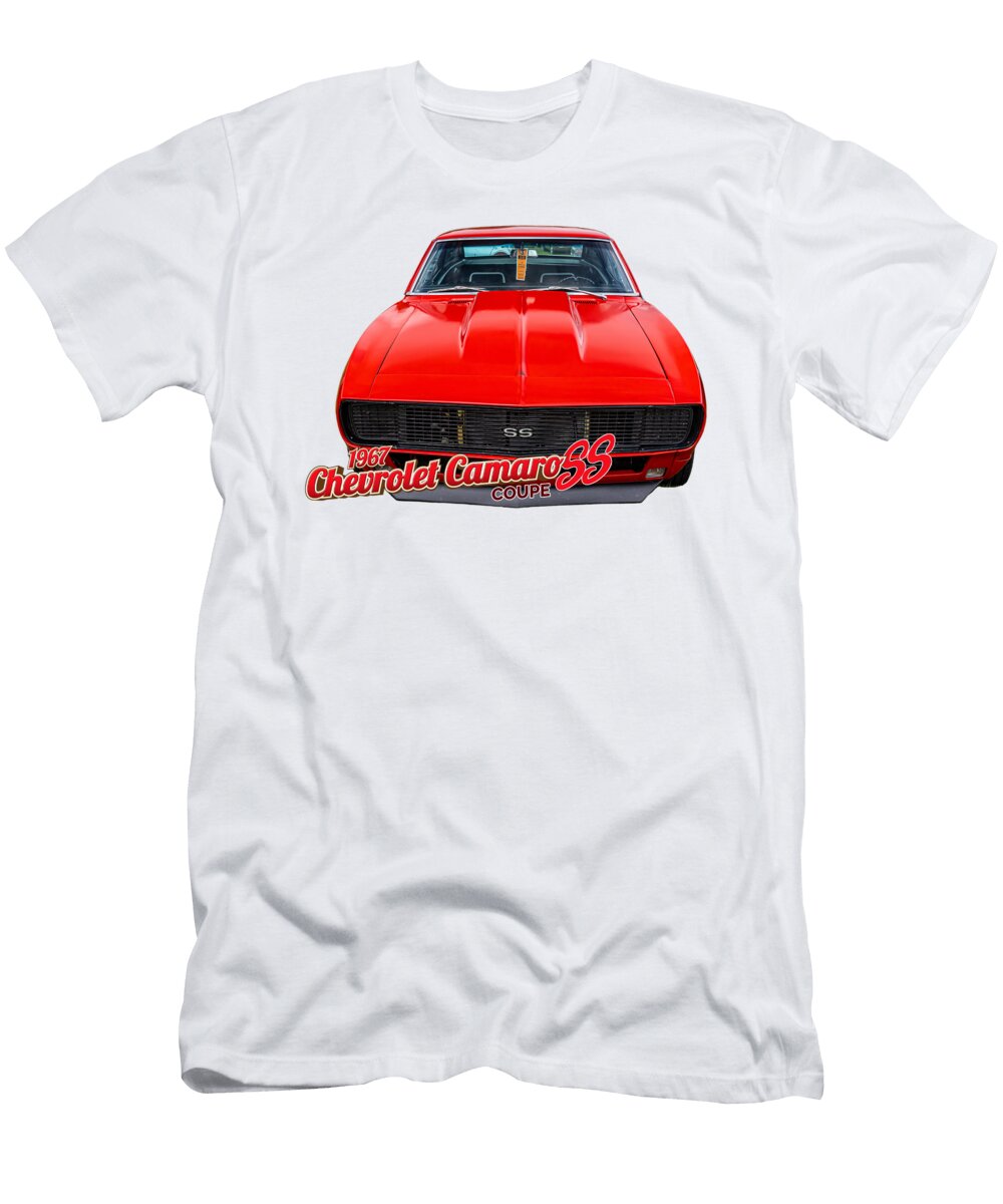 1 1967 Chevrolet Camaro Ss Coupe Gestalt Imagery T-Shirt
