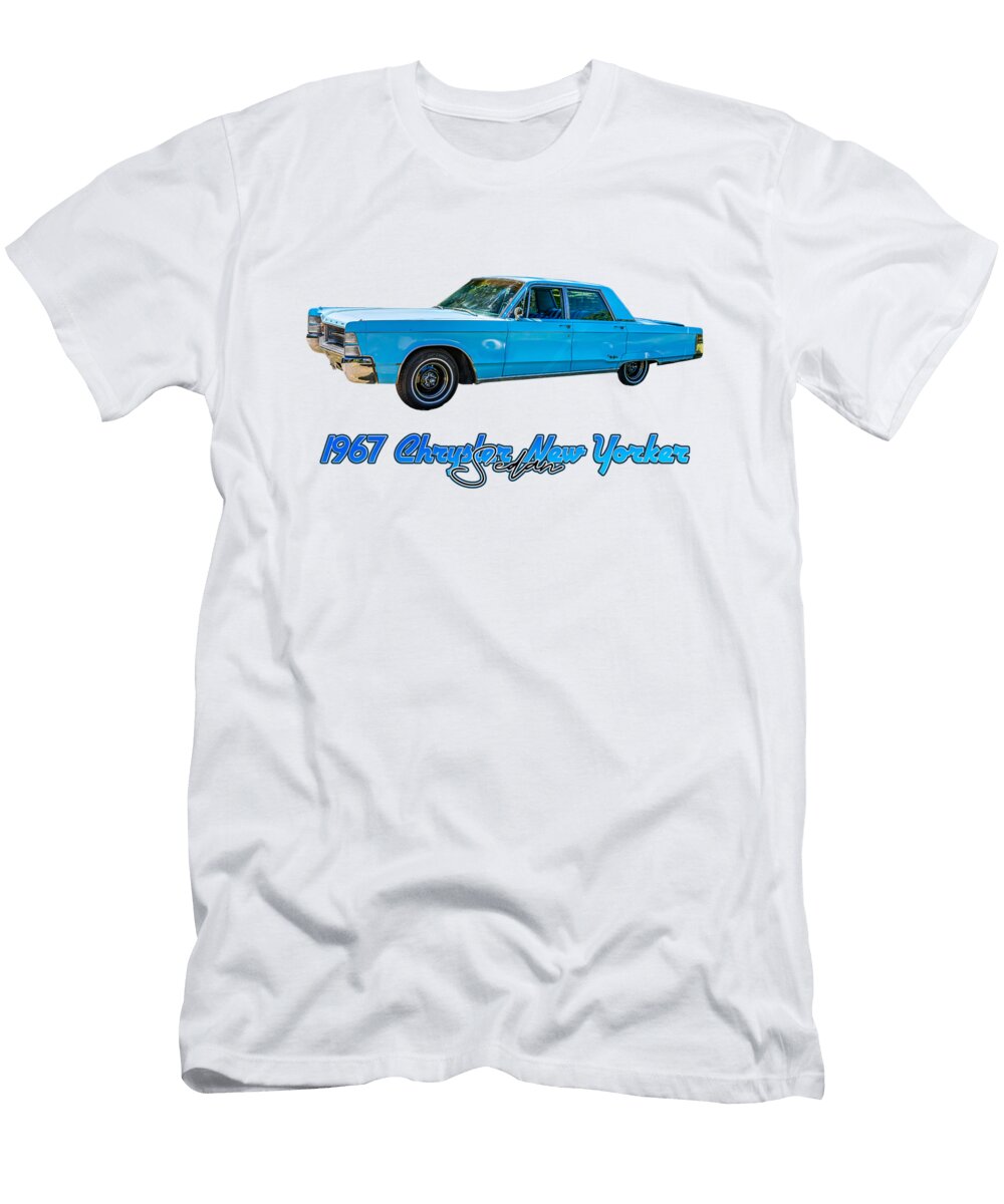 1 1967 Chrysler New Yorker Sedan Gestalt Imagery T-Shirt