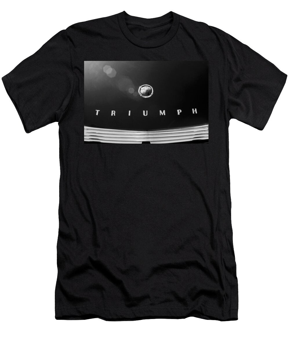 1 1967 Triumph Tr4a Roadster Hood Embleem Jill Reger T-Shirt
