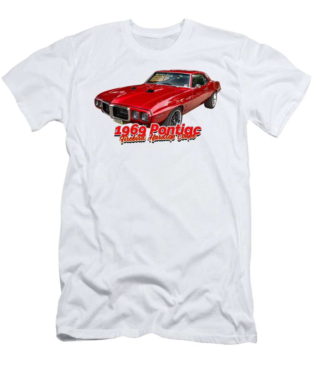 1 1969 Pontiac Firebird Hardtop Coupe Gestalt Imagery T-Shirt