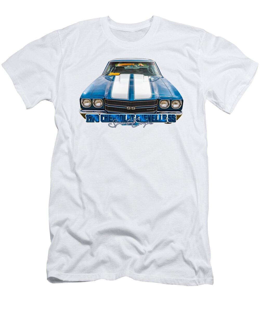 1 1970 Chevrolet Chevelle Ss Sport Coupe Gestalt Imagery T-Shirt