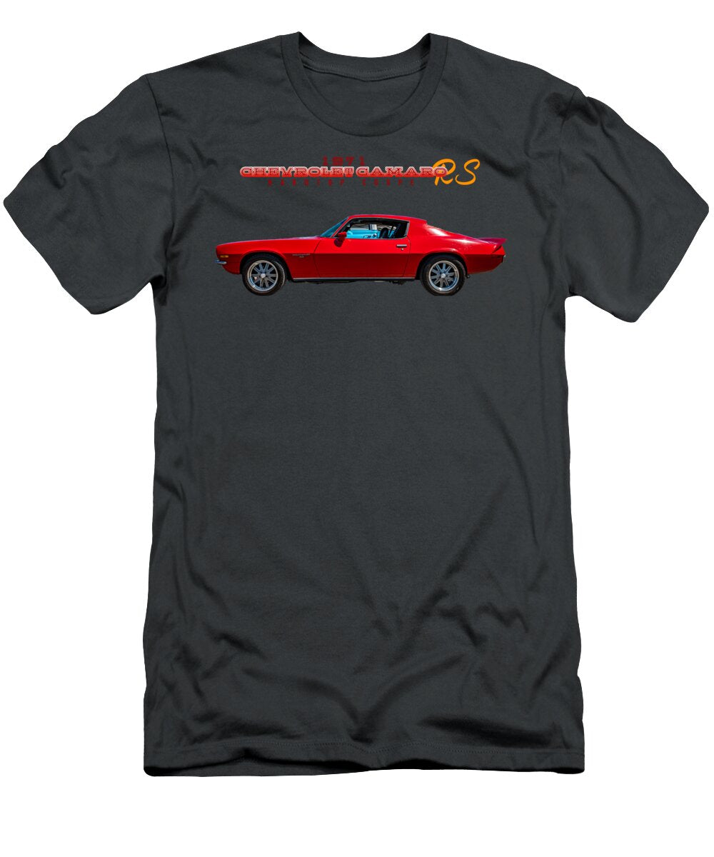 1 1971 Chevrolet Camaro Rs Hardtop Coupe Gestalt Imagery T-Shirt