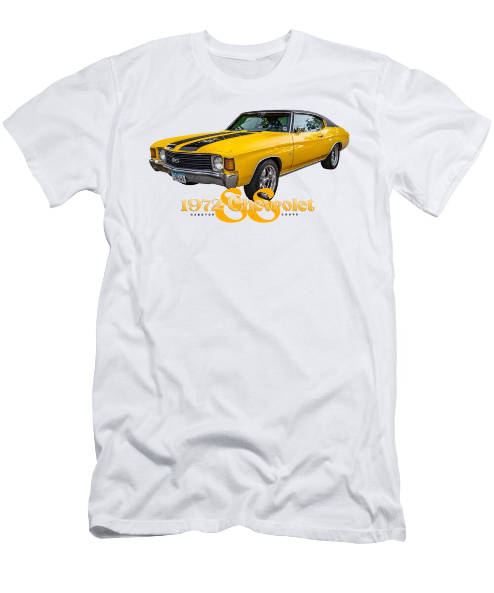 1 1972 Chevrolet Chevelle Ss Hardtop Coupe Gestalt Imagery T-Shirt
