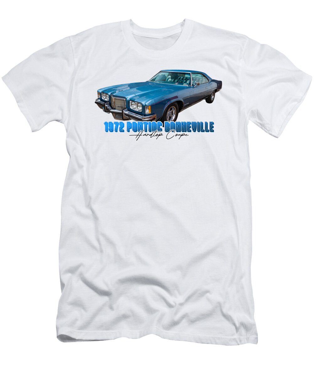 1 1972 Pontiac Bonneville Hardtop Coupe Gestalt Imagery T-Shirt