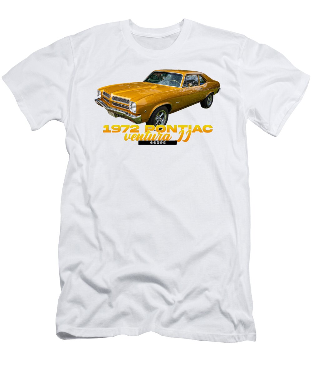 1 1972 Pontiac Ventura Ii Coupe Gestalt Imagery T-Shirt