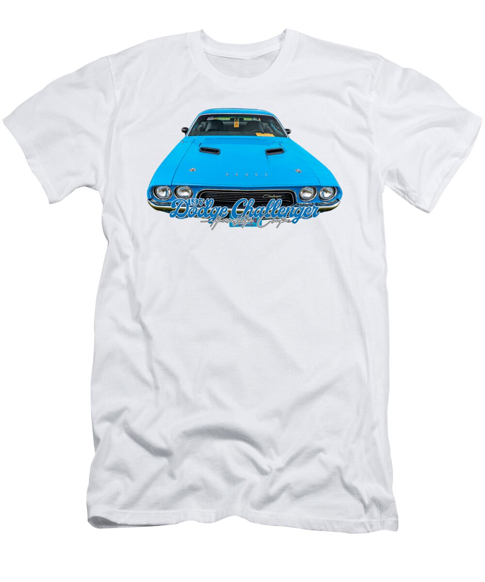 1 1974 Dodge Challenger Hardtop Coupe Gestalt Imagery T-Shirt