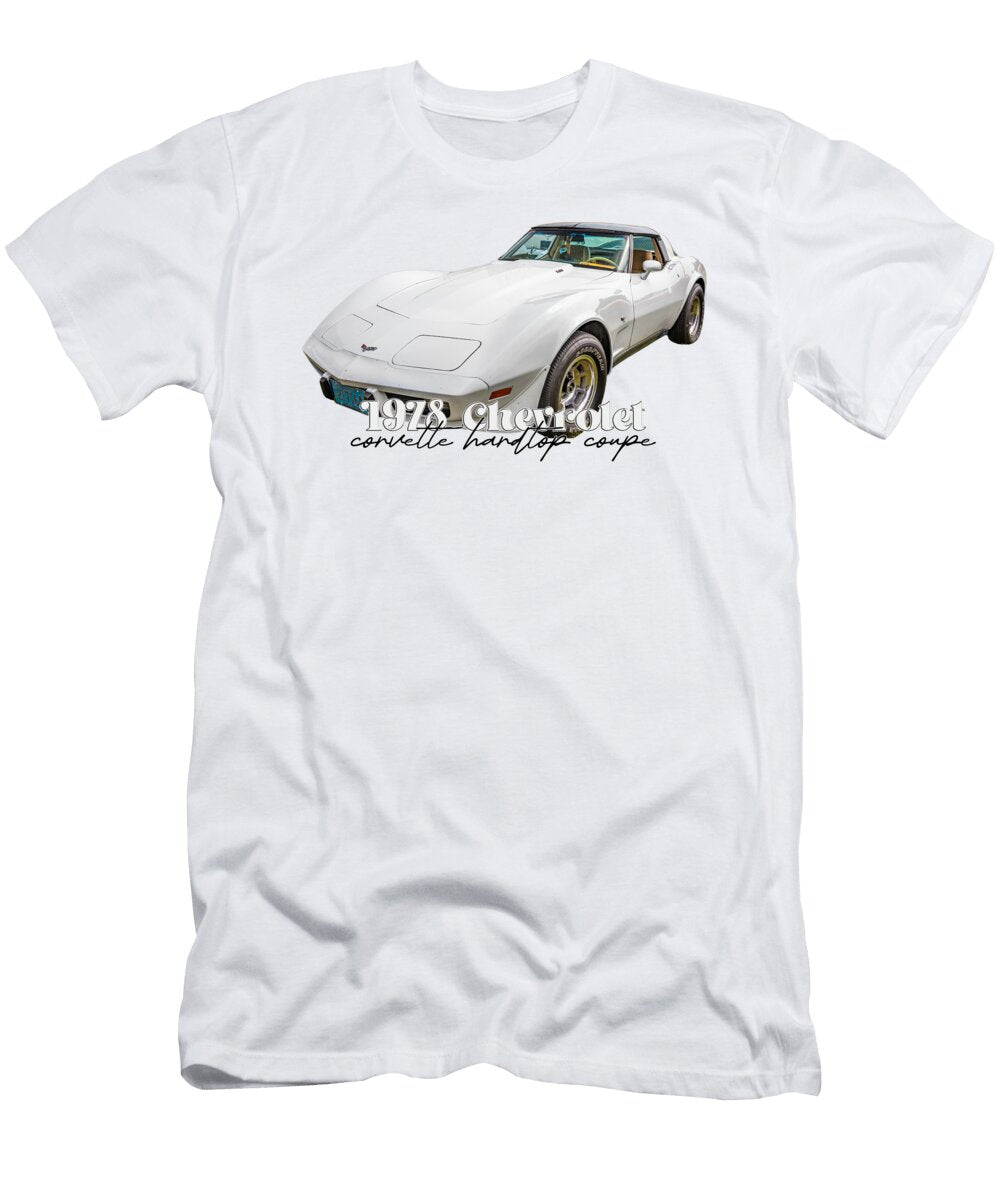 1 1978 Chevrolet Corvette Hardtop Coupe Gestalt Imagery T-Shirt