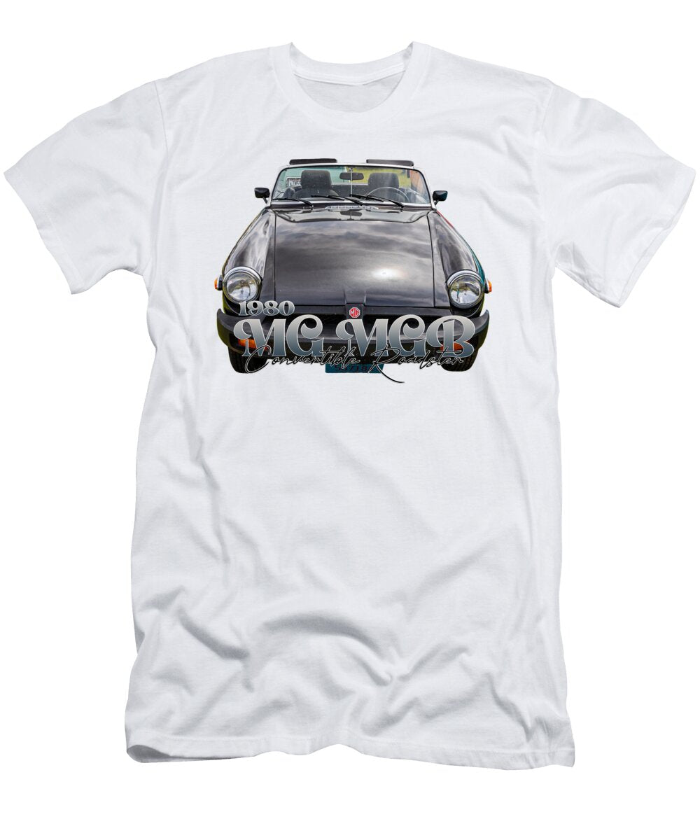 1 1980 Mg Mgb Convertible Roadster Gestalt Imagery T-Shirt