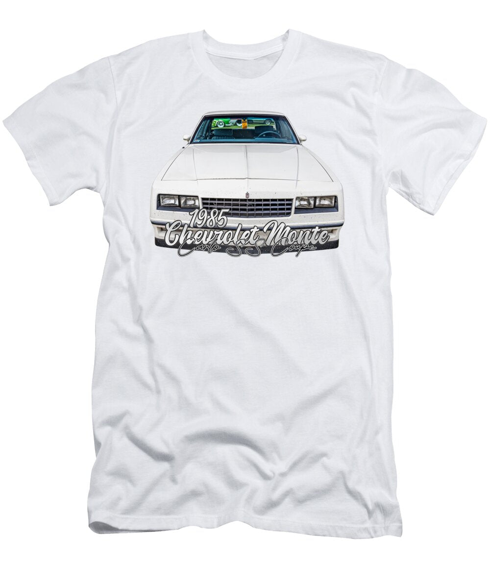 1 1985 Chevrolet Monte Carlo Ss Coupe Gestalt Imagery T-Shirt
