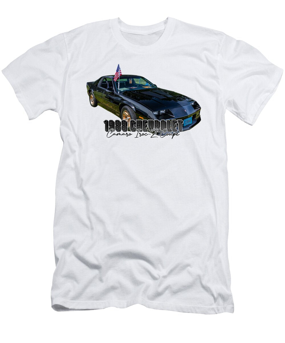 1 1988 Chevrolet Camaro Iroc Z Coupe Gestalt Imagery T-Shirt