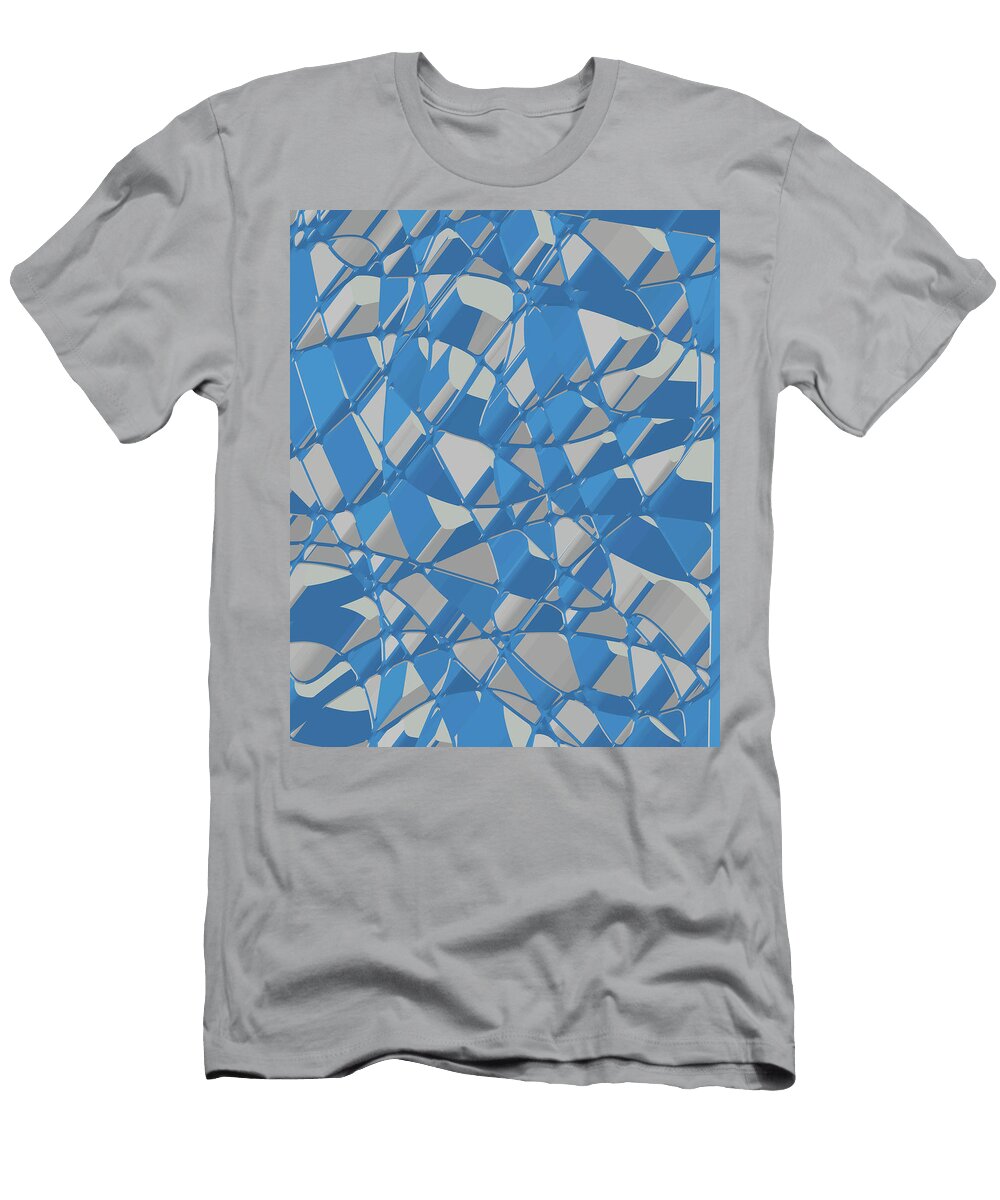 1 3d Abstract Futuristic Background Amir Faysal T-Shirt