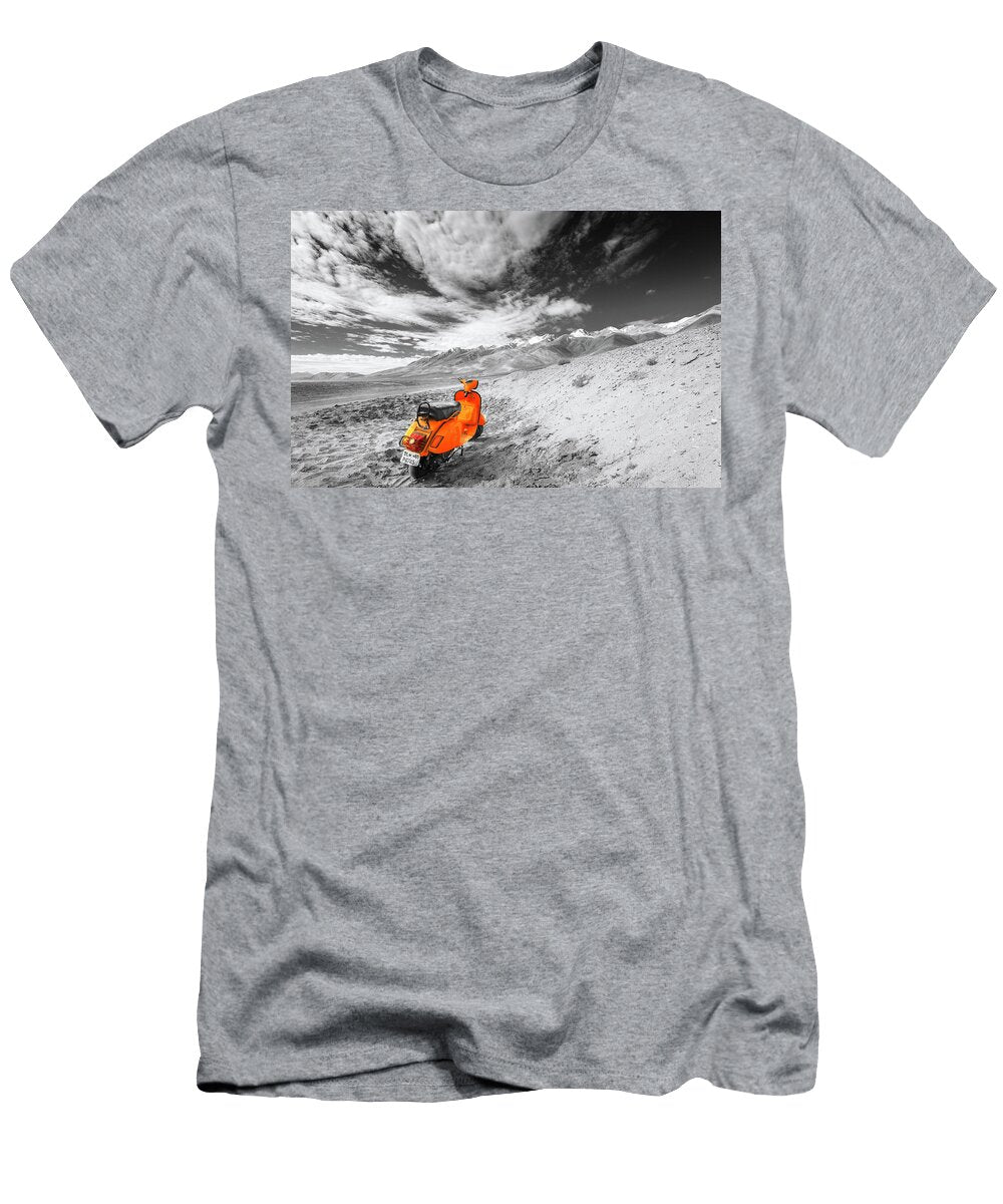 1 Abandoned Scooter in Himalayas Alexey Stiop T-Shirt