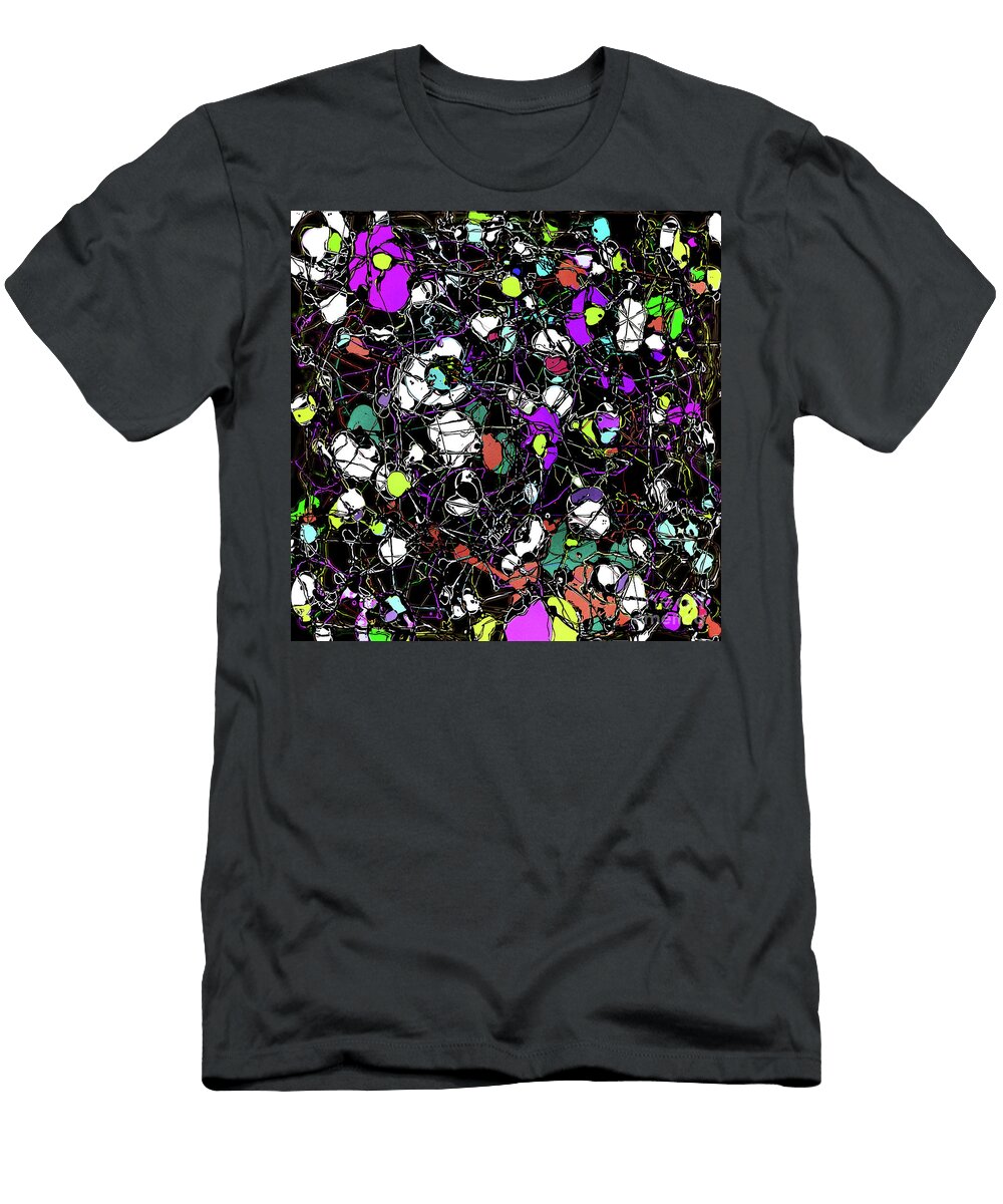1 Abstract Chaos of Colors Phil Perkins T-Shirt