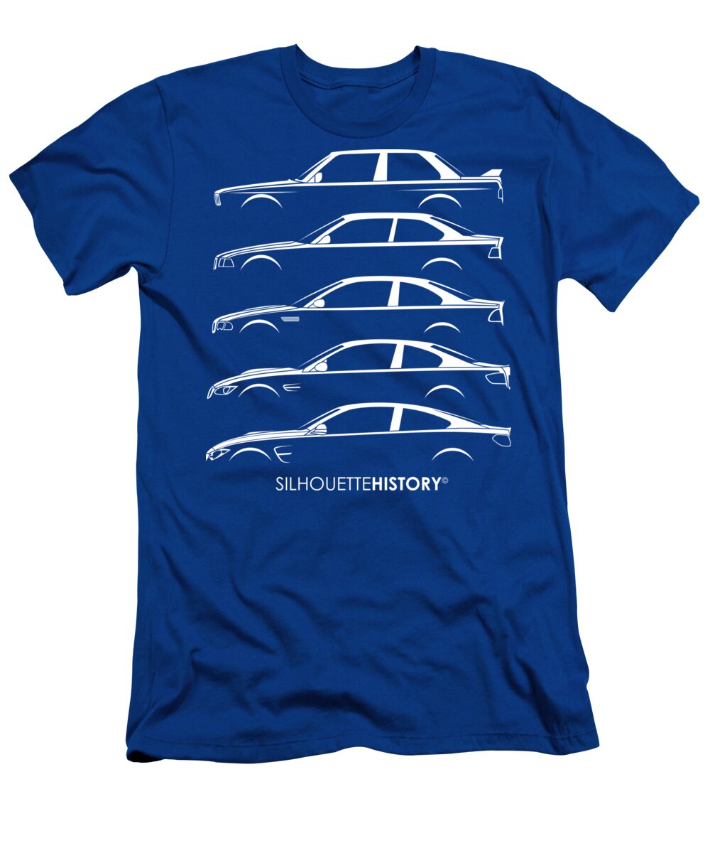 1 Bavarian M Three Silhouettehistory Gabor Vida T-Shirt