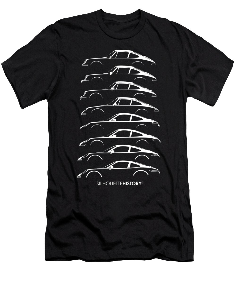 1 Boxer Sports Car 8g Silhouettehistory Gabor Vida T-Shirt
