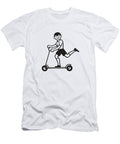 1 Boy on a Scooter Csa Images T-Shirt