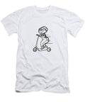 1 Boy on Scooter Csa Images T-Shirt