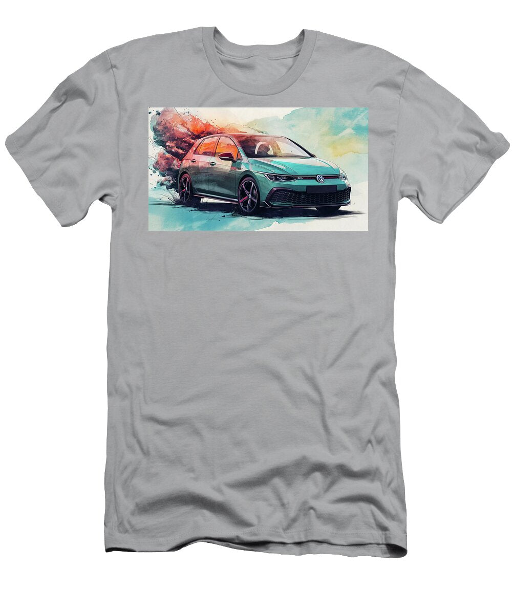 1 Car 2021 Volkswagen Golf Gti Edgar Dorice T-Shirt