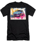 1 Chevrolet Bolt 2023 Electric Hatchback Electric Vehicle Abstract Art Electric Car Abstract Art Hollie Love T-Shirt