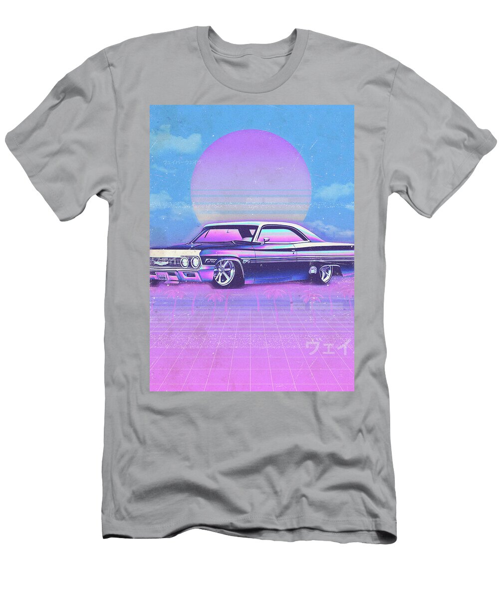1 Chevrolet Impala Chevrolet Lowrider Muscle Edgar Dorice T-Shirt