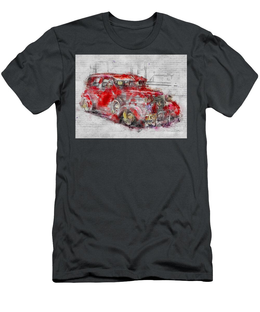 1 Chevrolet Master Deluxe Retro Cars 1938 American Lowrider Ashtyn Treutel T-Shirt
