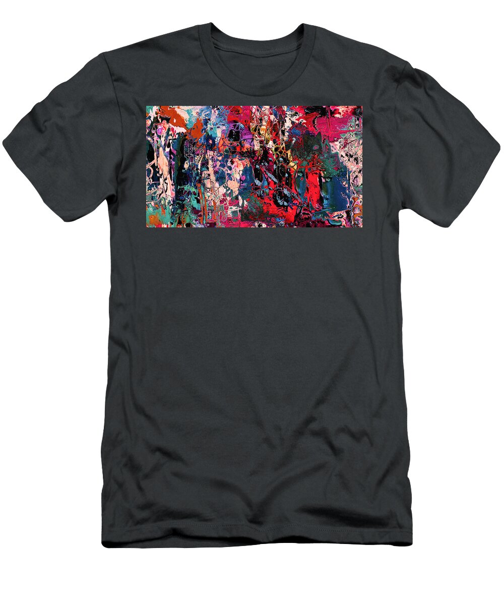 1 Colorful Abstract Expression Natalie Holland T-Shirt
