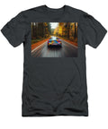 1 Colorful Car on Autumn Road Evie Carrier T-Shirt