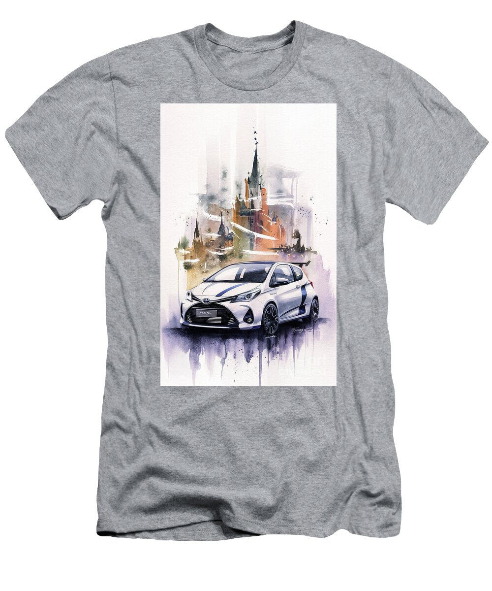 1 Cool Colors 2013 Toyota Yaris Hybrid R Concept Car Armand Hermann T-Shirt