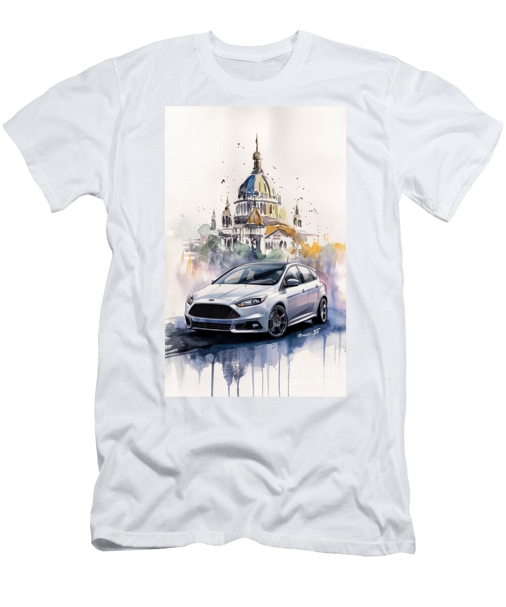 1 Cool Colors 2015 Ford Focus St Car Armand Hermann T-Shirt