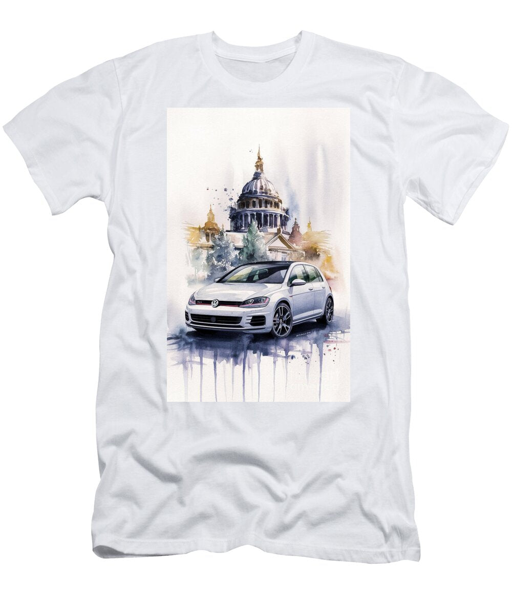 1 Cool Colors 2015 Volkswagen Golf Gte Car Armand Hermann T-Shirt