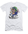 1 Cool Scooter Driver with Cigar Funky Tattoo Art Licensed Art T-Shirt