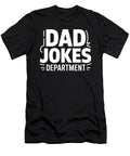 1 Dad Jokes Department Official Humor Moon T-Shirt