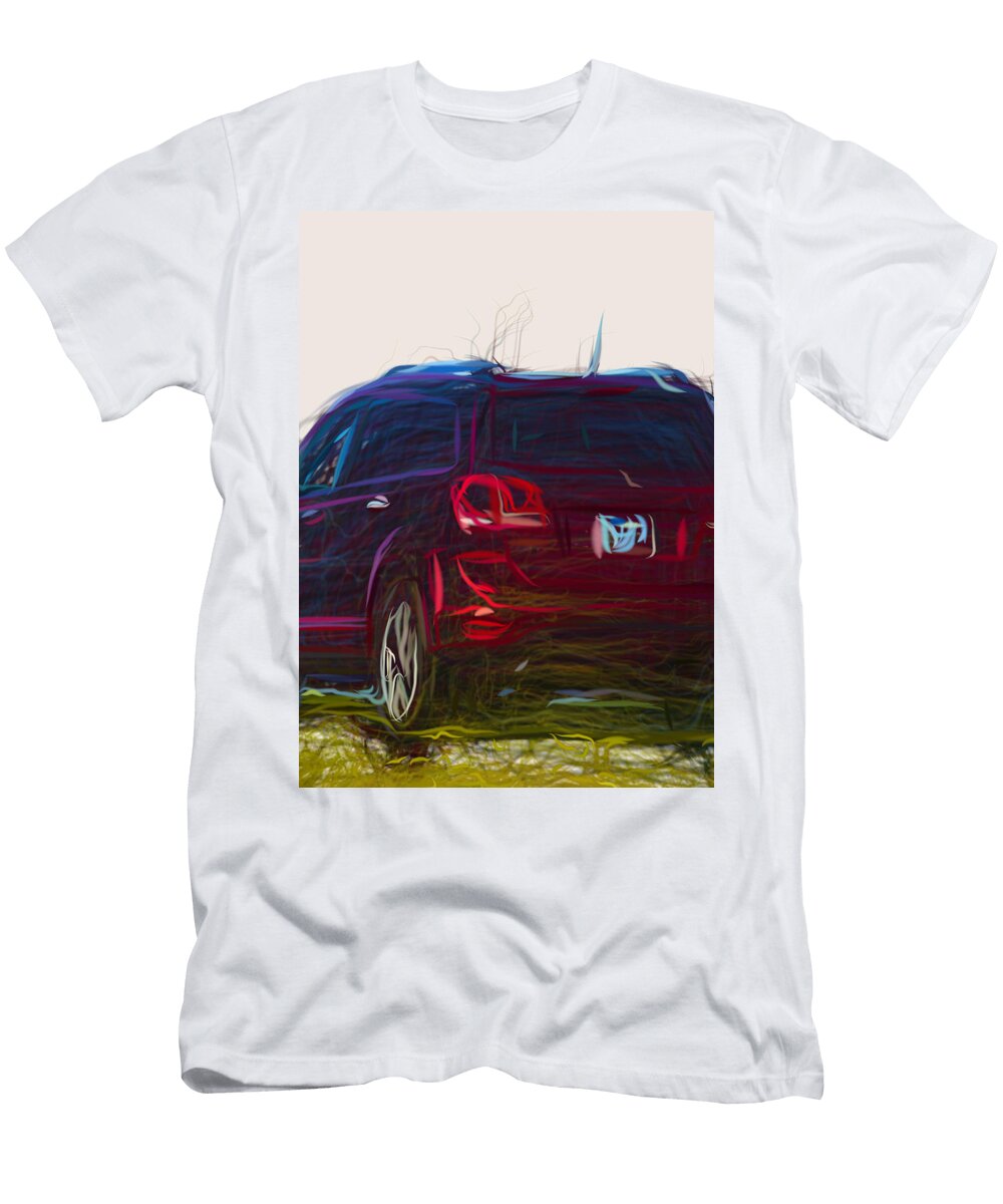 1 Dodge Journey Minivan Drawing Carstoon Concept T-Shirt