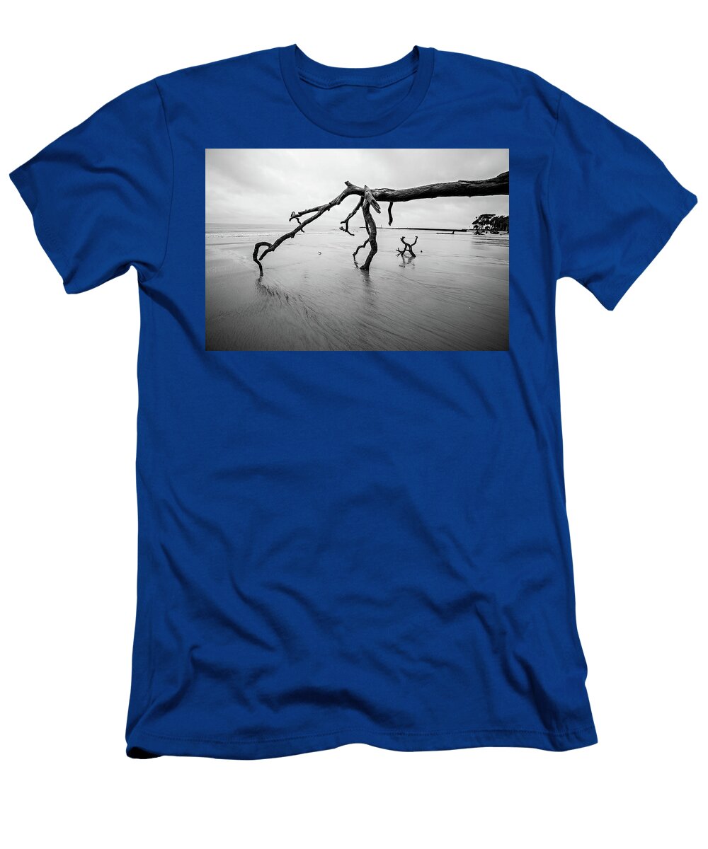 1 Drift Wood on Hunting Island South Carolina Alex Grichenko T-Shirt