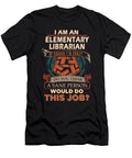 1 Elementary Librarian We Do Precision Job Gift Item Shi Hu Kang T-Shirt