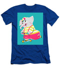 1 Elephant Riding a Scooter Csa Images T-Shirt