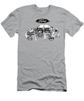 1 Exclusive Cutaway Art European Car 1974 Ford Escort Mark Ii 4 Door Sedan Vlad Automotive T-Shirt