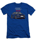 1 Exclusive Drawing Iconic Germany Sport Car Blue Sexy Audi A5 Coupe B8 Quattro Carbon Edition Vlad Automotive T-Shirt