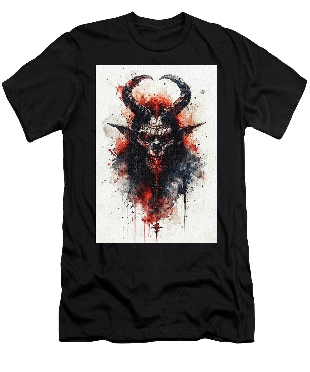 1 Faces of Satan Sarah Kirk T-Shirt