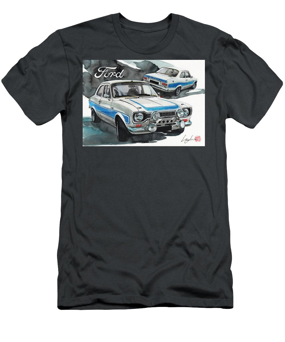 1 Ford Escort Mk1 Yoshiharu Miyakawa T-Shirt