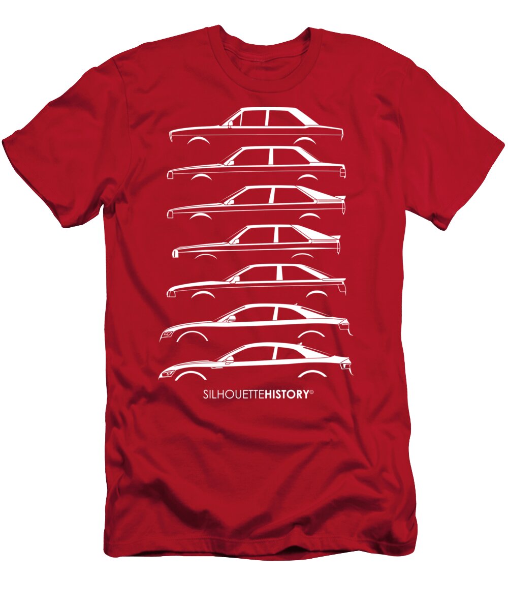 1 Four Ring Coupe Silhouettehistory Gabor Vida T-Shirt