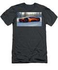 1 Futuristic Car in Snowy Landscape Evie Carrier T-Shirt