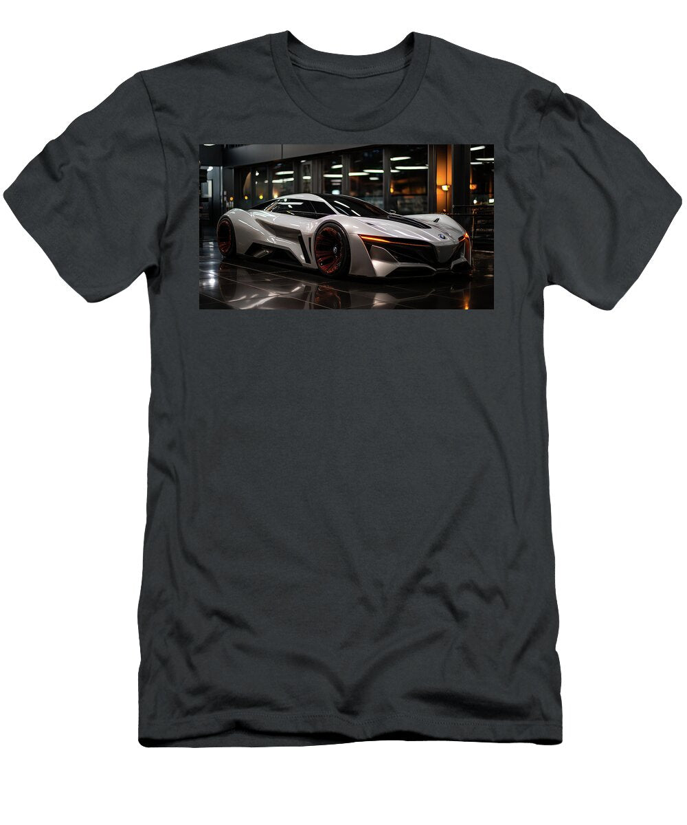 1 Futuristic Sports Car Design Evie Carrier T-Shirt