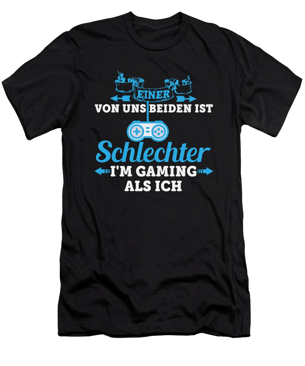 1 Gaming I Am a Gamer Gift Florian Dold Art T-Shirt