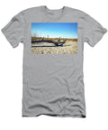 1 Georgia Tybee Island Dead Drift Wood Wooden Beach Path with Lighthouse in Background Lumiere T-Shirt